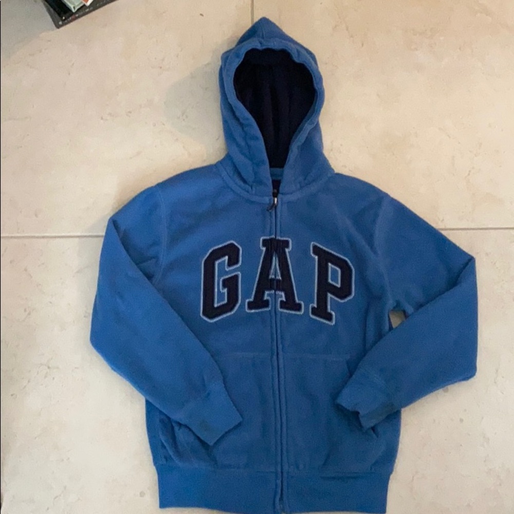 Old Navy fleece logo jacket